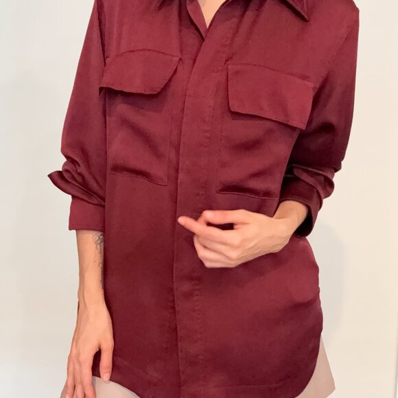 MANGO Long sleeve Blouse, relaxed fit - Size S - Picture 4 of 10